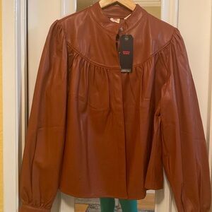 Levi’s Jacket faux leather Size XL